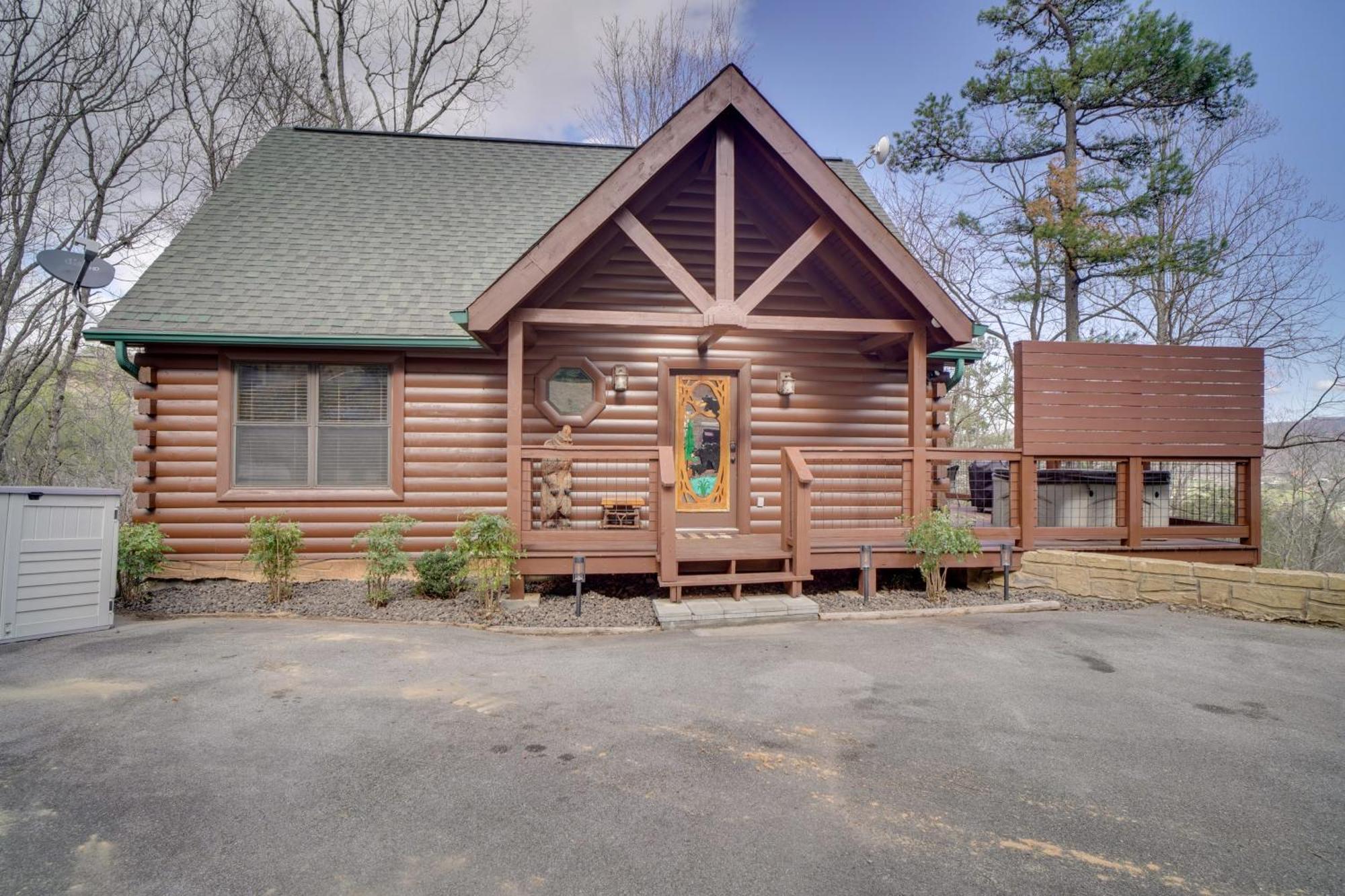 Hatcher Mtn Retreat Sevierville Cabin With Hot Tub! Exterior photo