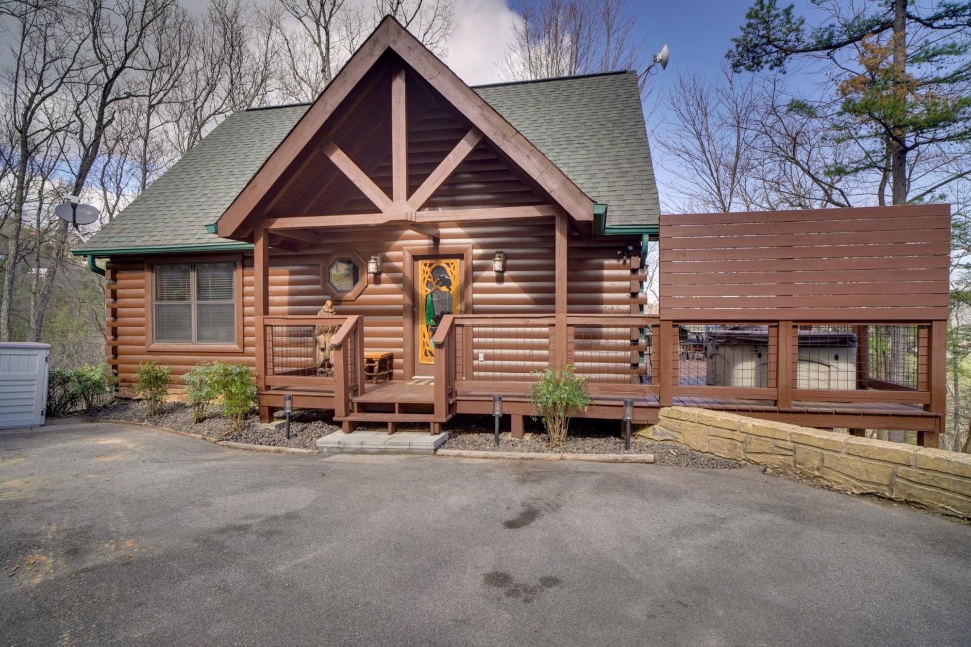 Hatcher Mtn Retreat Sevierville Cabin With Hot Tub! Exterior photo